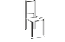 схема стула